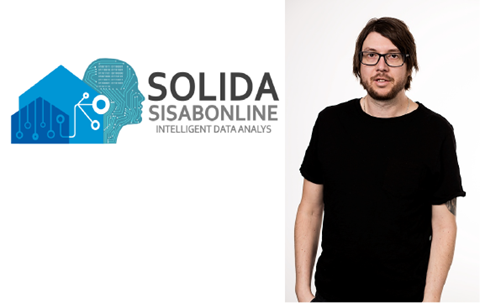 Collage med SOLIDA loggan och Projektägare Mats Carlqvist